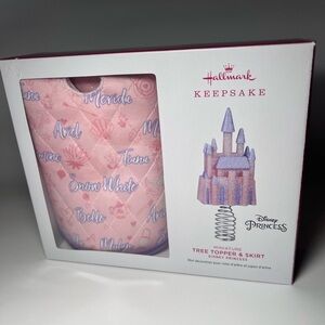 Hallmark Disney Princess Mini Tree Topper and Skirt